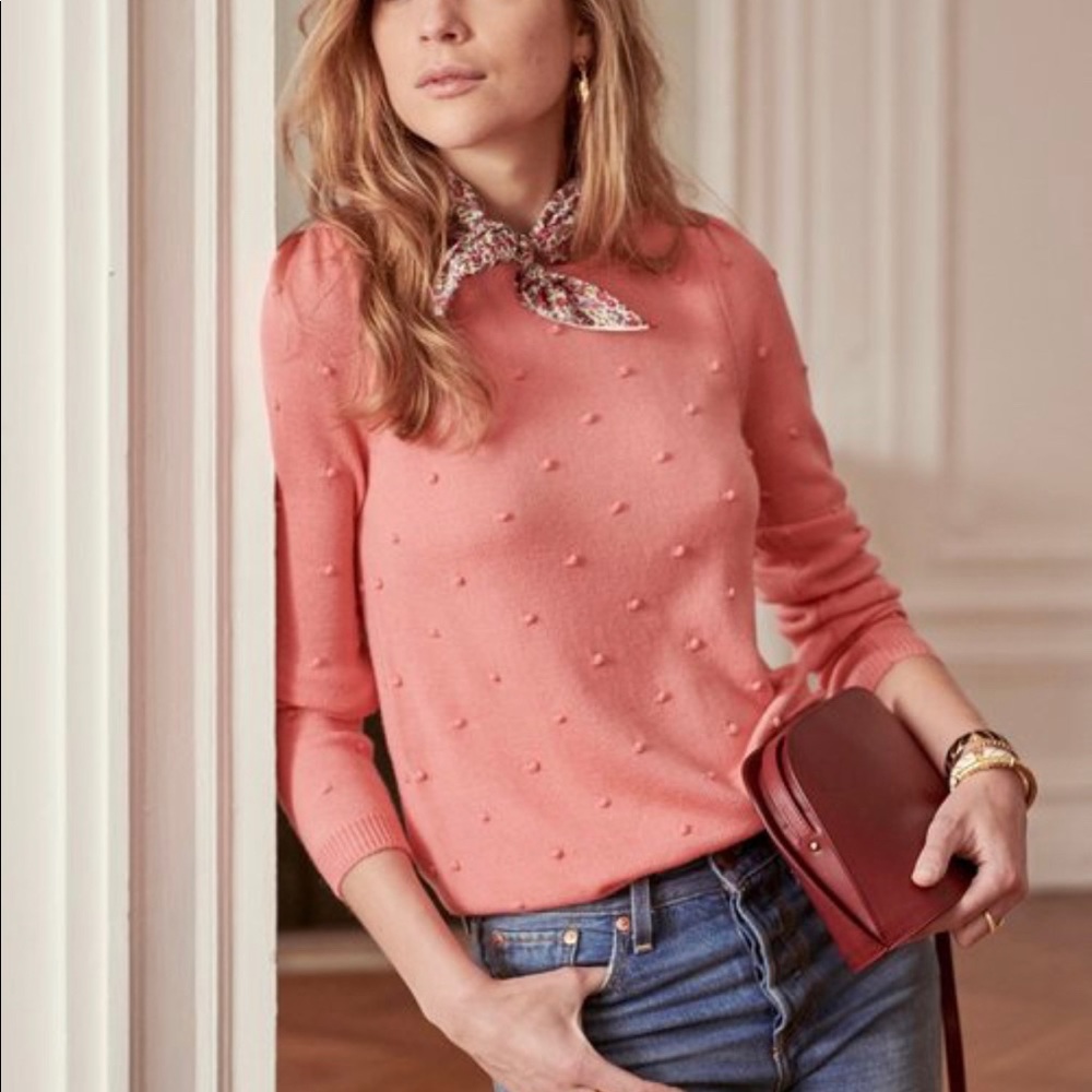 GUC Sezane Hans Jumper Medium peach color